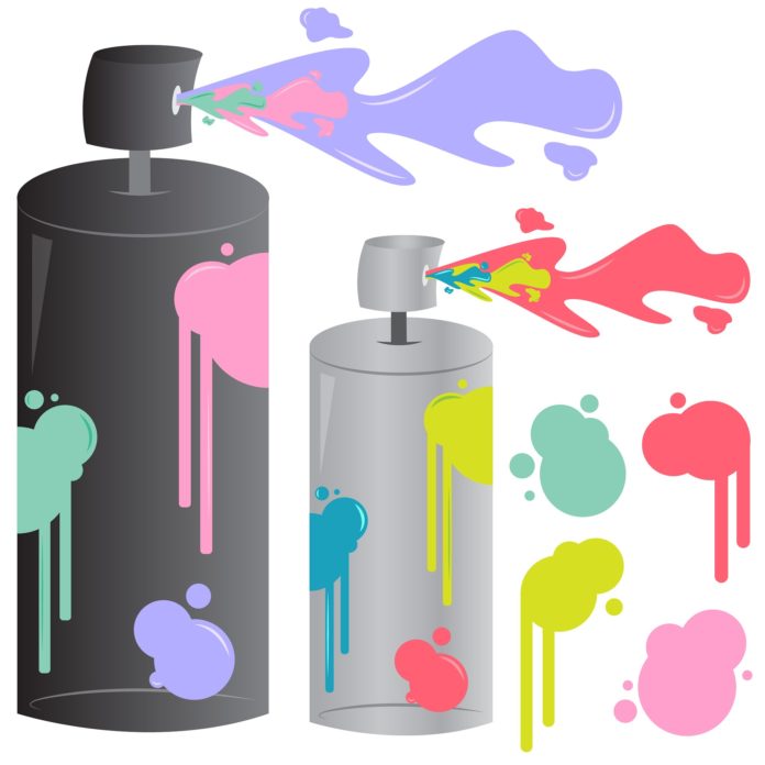 5 porad jak malować sprayem
